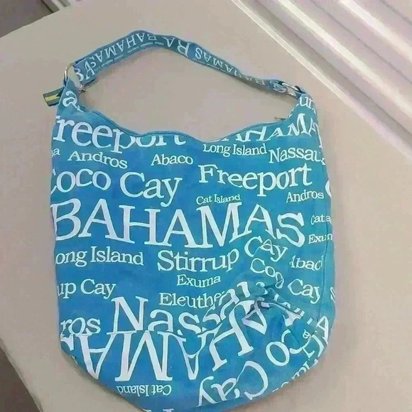 Canvas tote bag from Nassau Bahamas - Picture 1 of 7